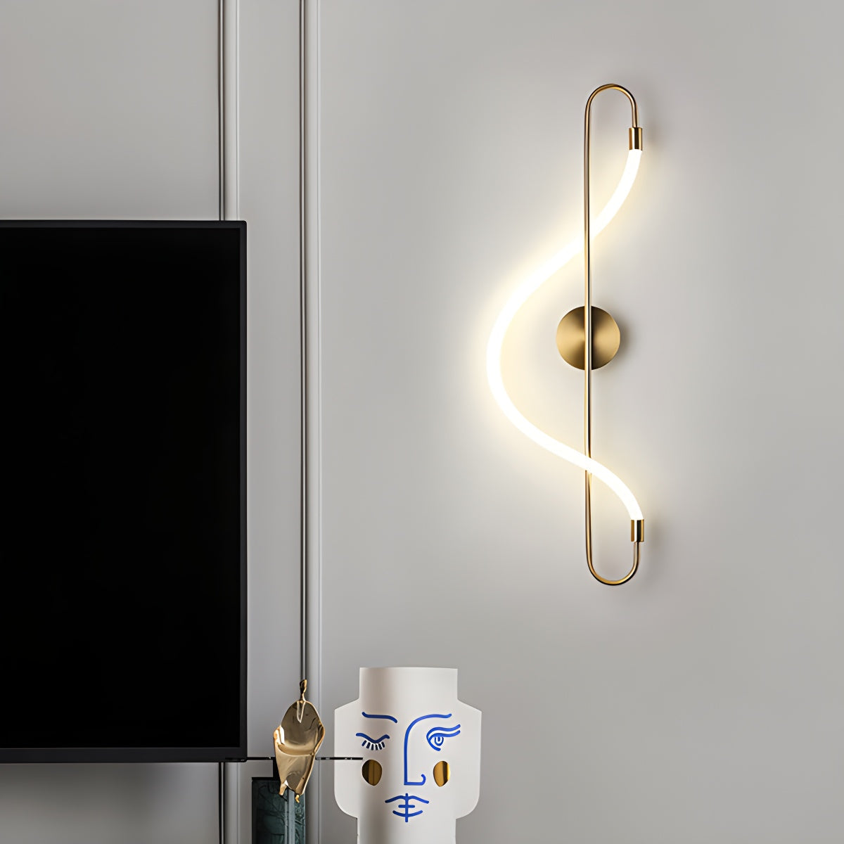 Feyran Modern Long Hose Led Pendant Light for Dining Room