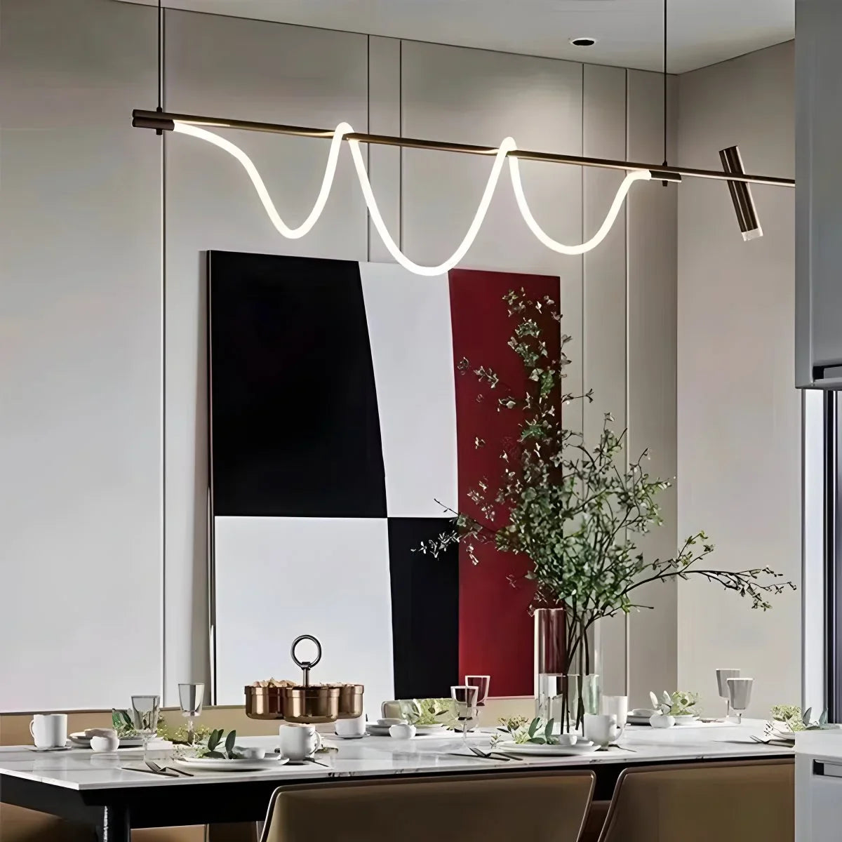 Feyran Modern Spotlight Long Pendant Light