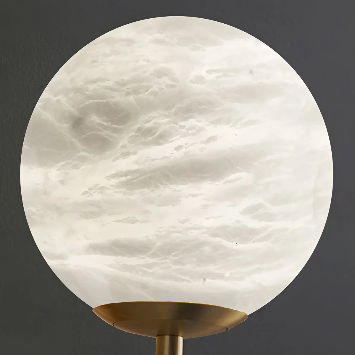 Feyran Modern Globe Spanish Alabaster Pendant Light