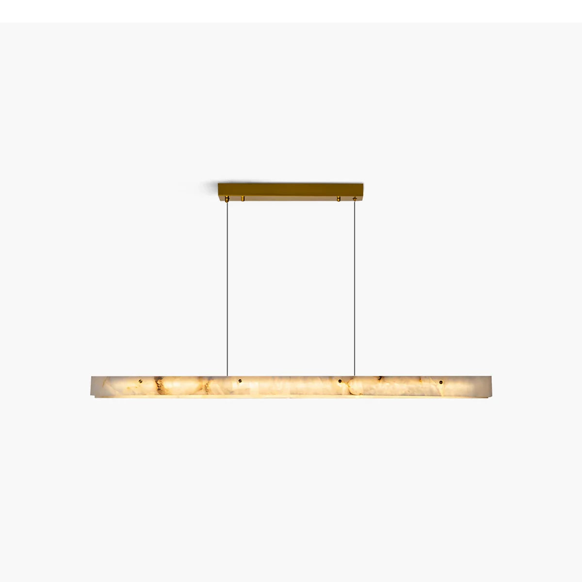 Feyran Modern Minimalist Linear Spanish Alabaster Pendant Light