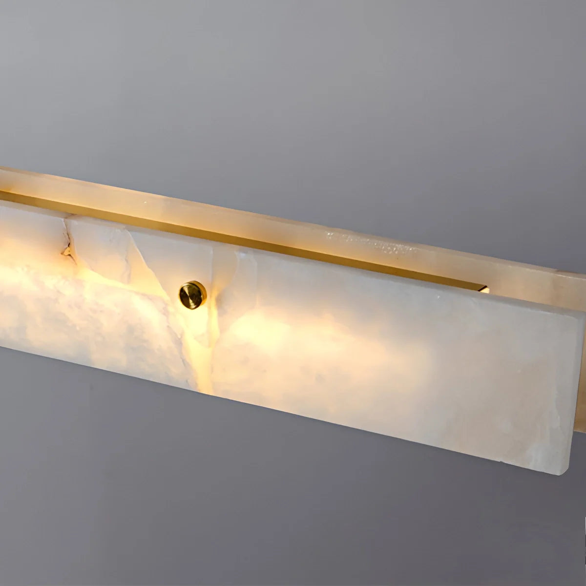 Feyran Modern Minimalist Linear Spanish Alabaster Pendant Light