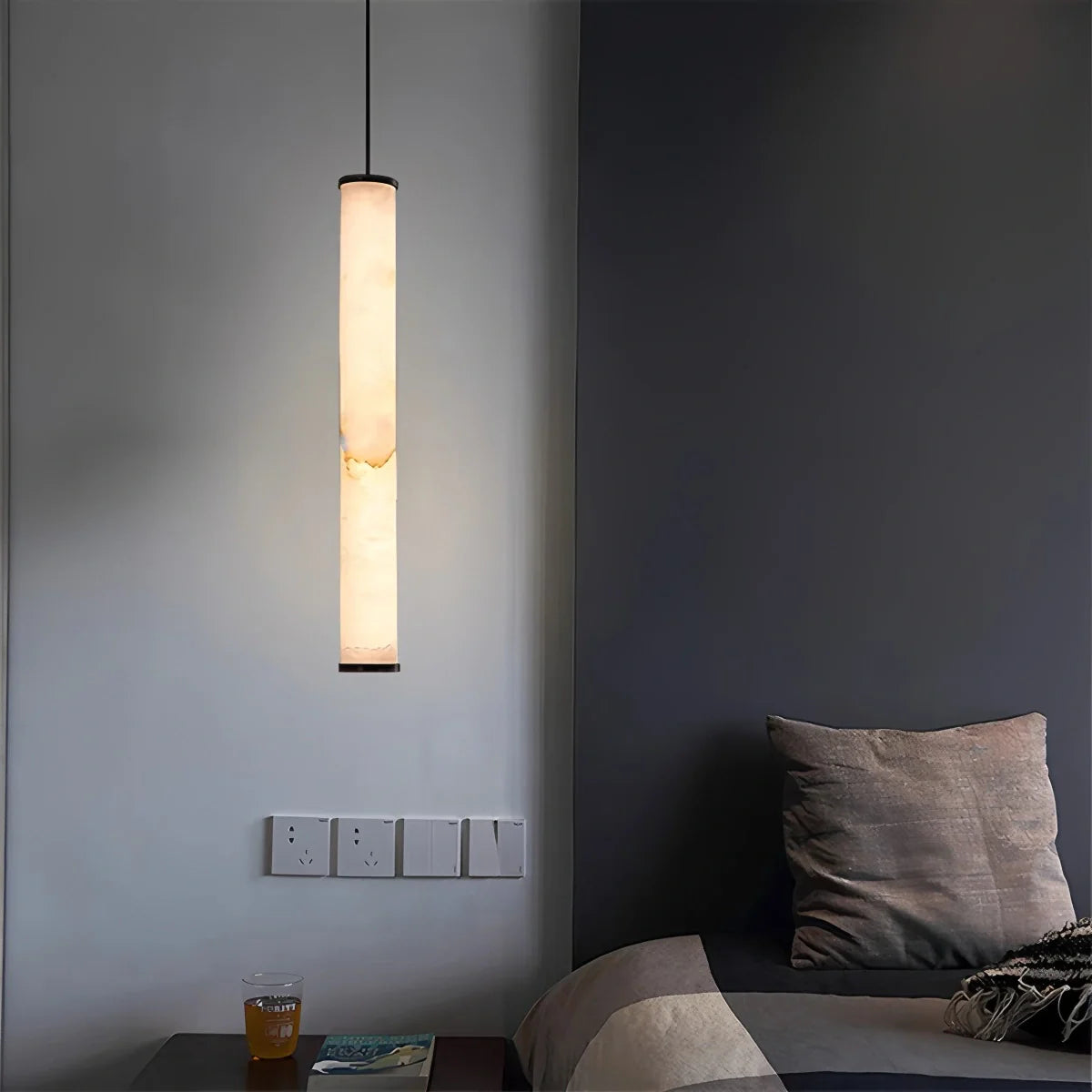 Feyran Modern Minimalist Spanish Alabaster Pendant Light