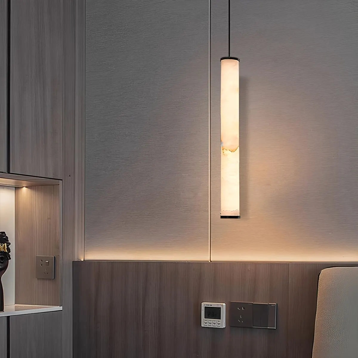 Feyran Modern Minimalist Spanish Alabaster Pendant Light