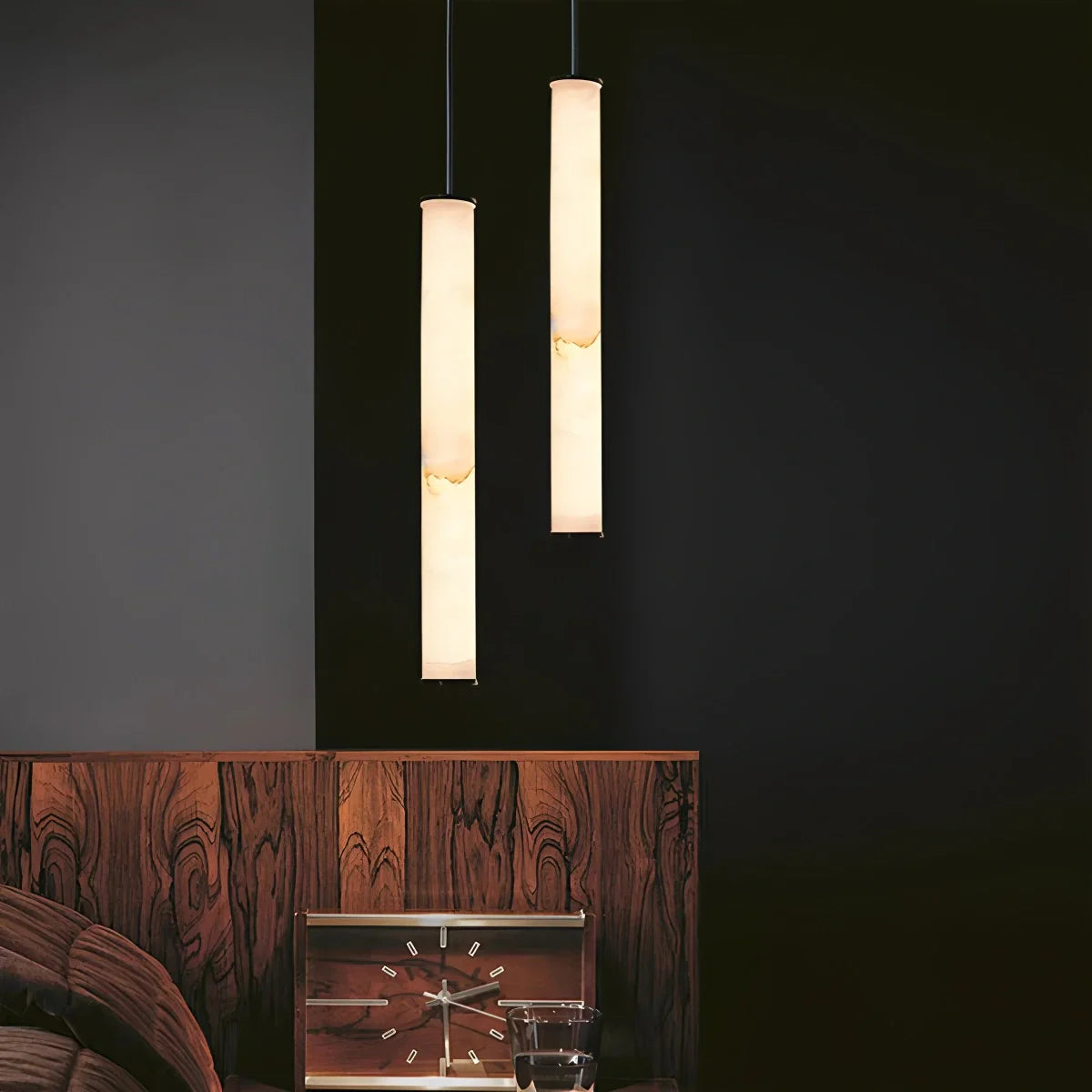 Feyran Modern Minimalist Spanish Alabaster Pendant Light