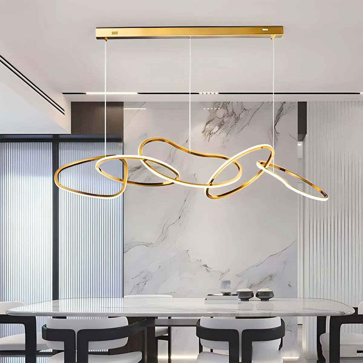 Feyran Modern Minimalist Ring Chandelier