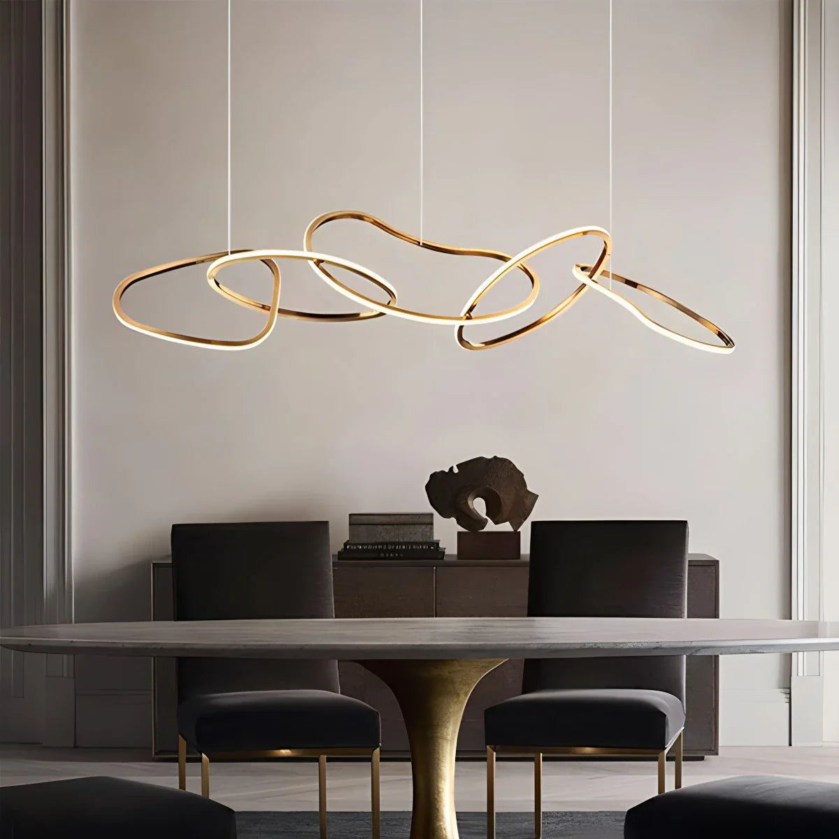 Feyran Modern Minimalist Ring Chandelier