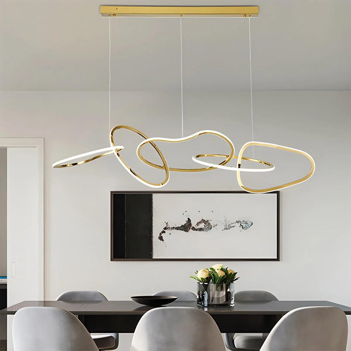 Feyran Modern Minimalist Ring Chandelier