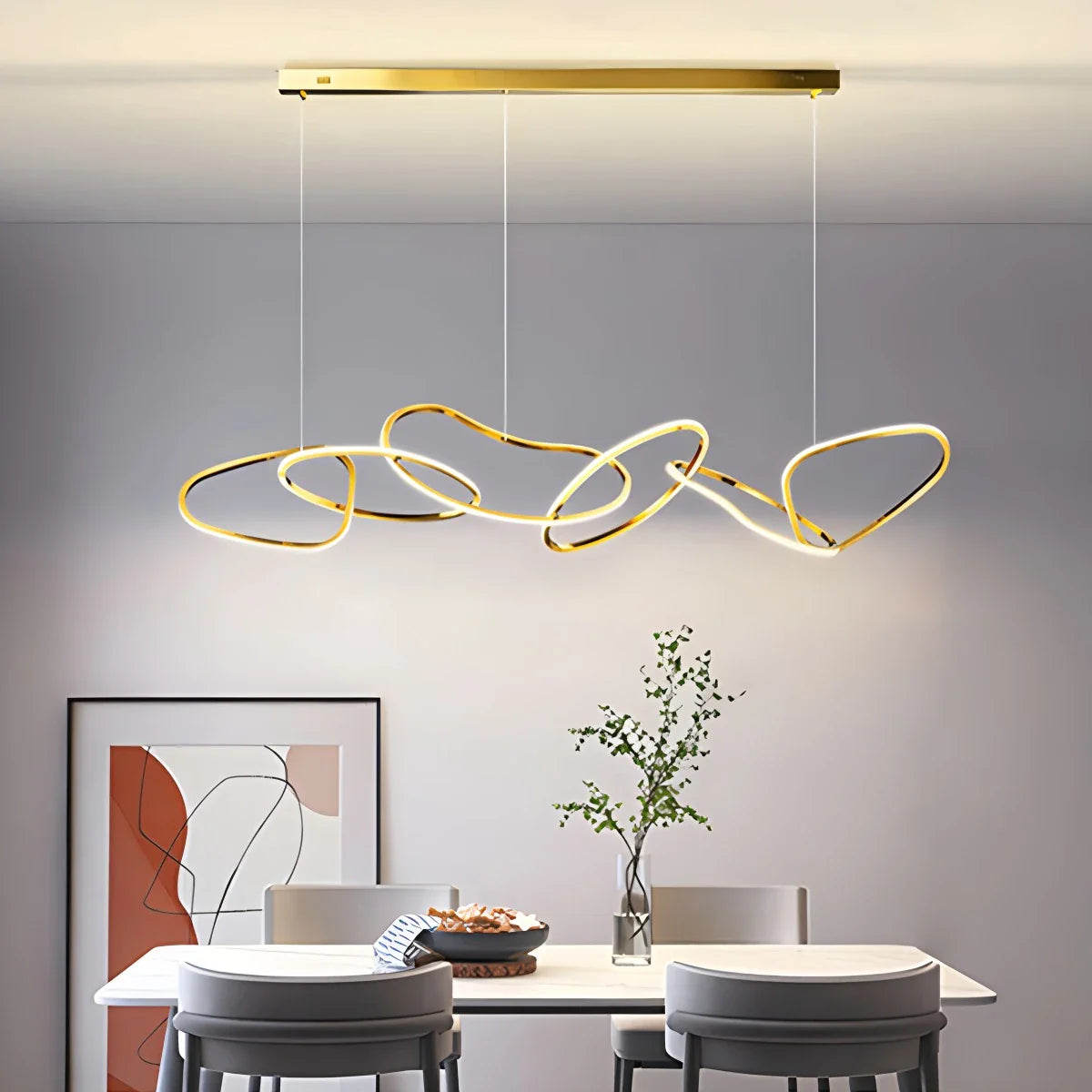 Feyran Modern Minimalist Ring Chandelier
