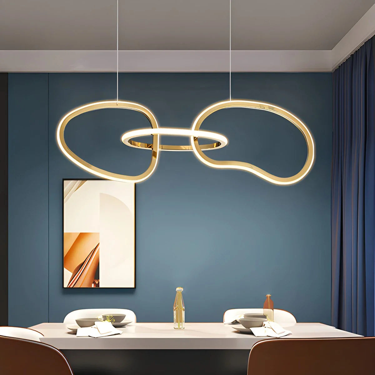 Feyran Modern Minimalist Ring Chandelier