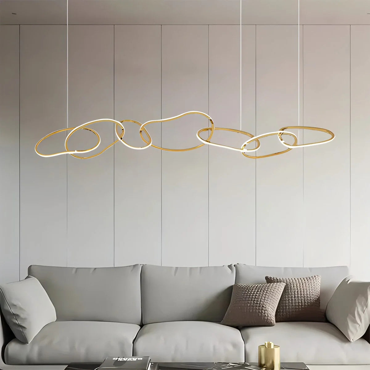 Feyran Modern Minimalist Ring Chandelier