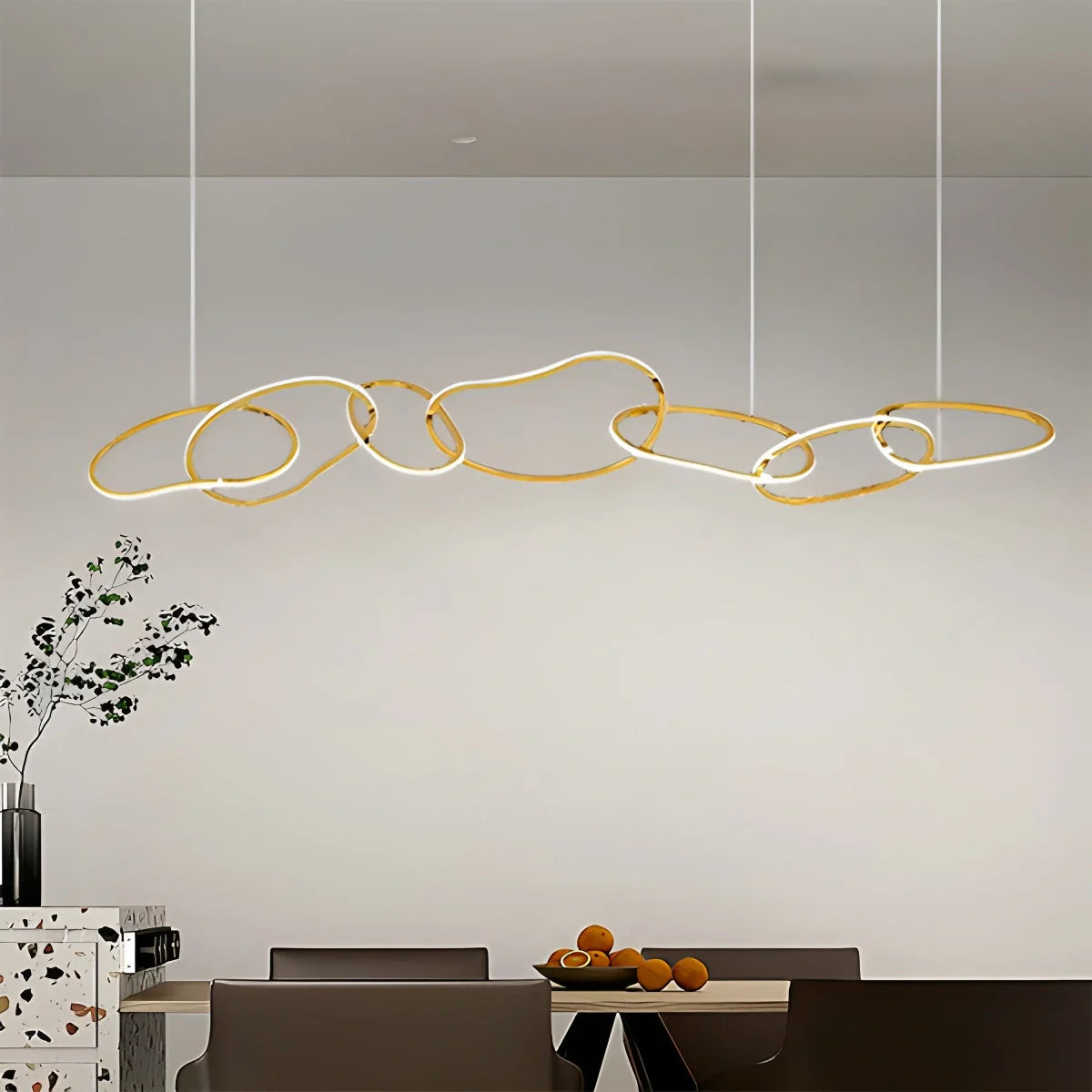 Feyran Modern Minimalist Ring Chandelier