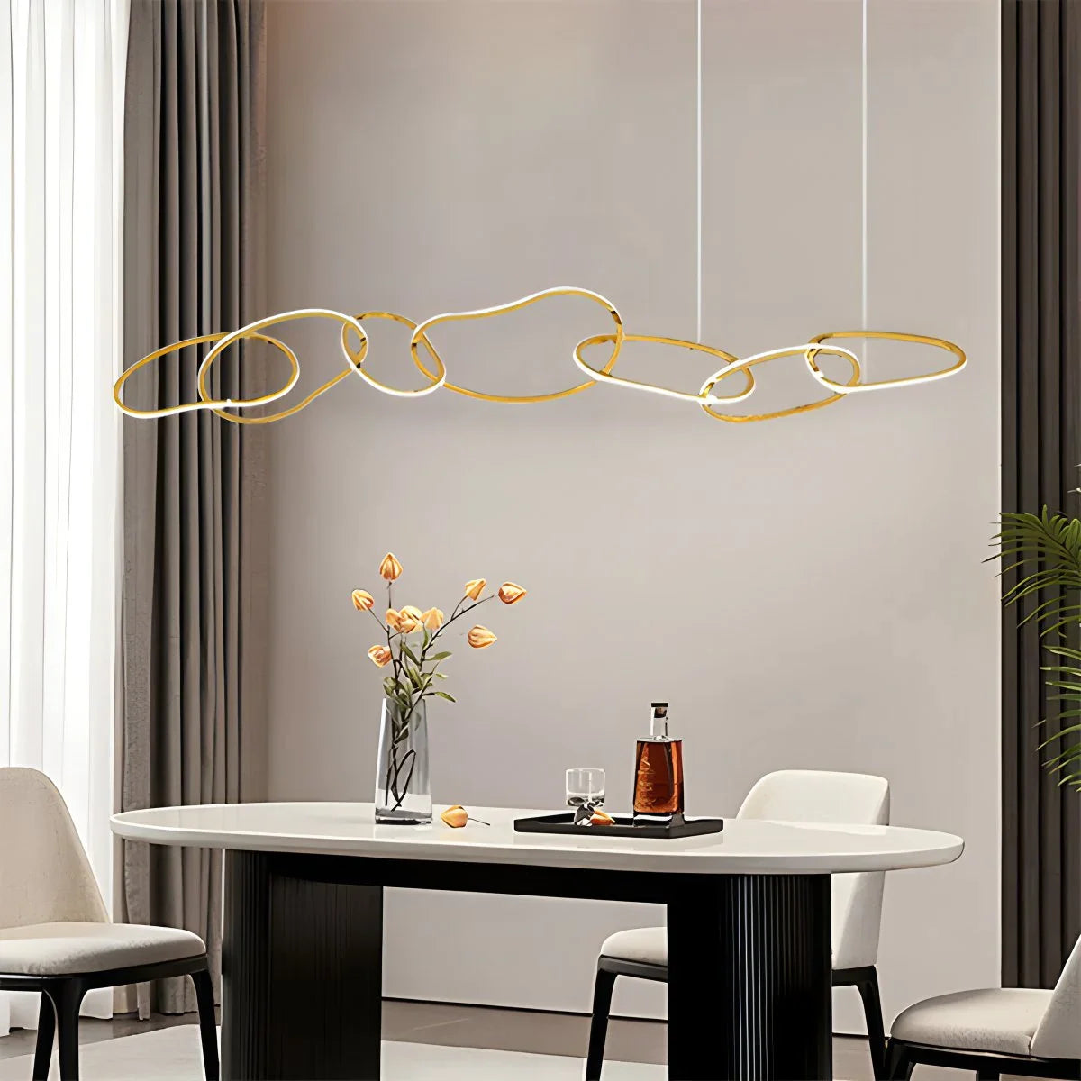 Feyran Modern Minimalist Ring Chandelier