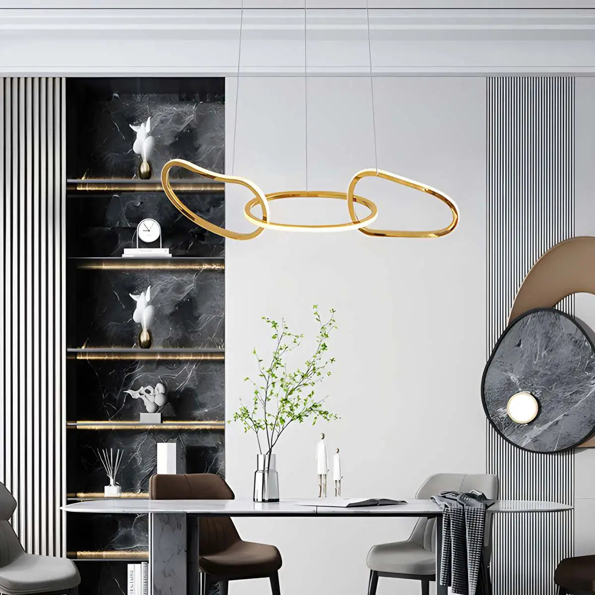 Feyran Modern Minimalist Ring Chandelier