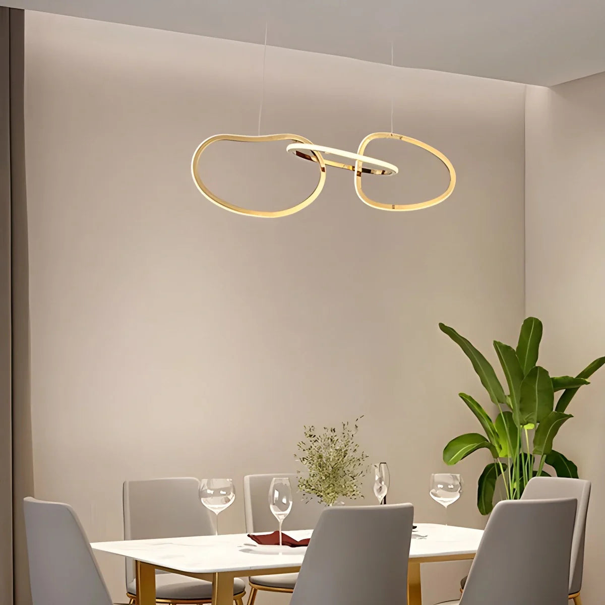 Feyran Modern Minimalist Ring Chandelier