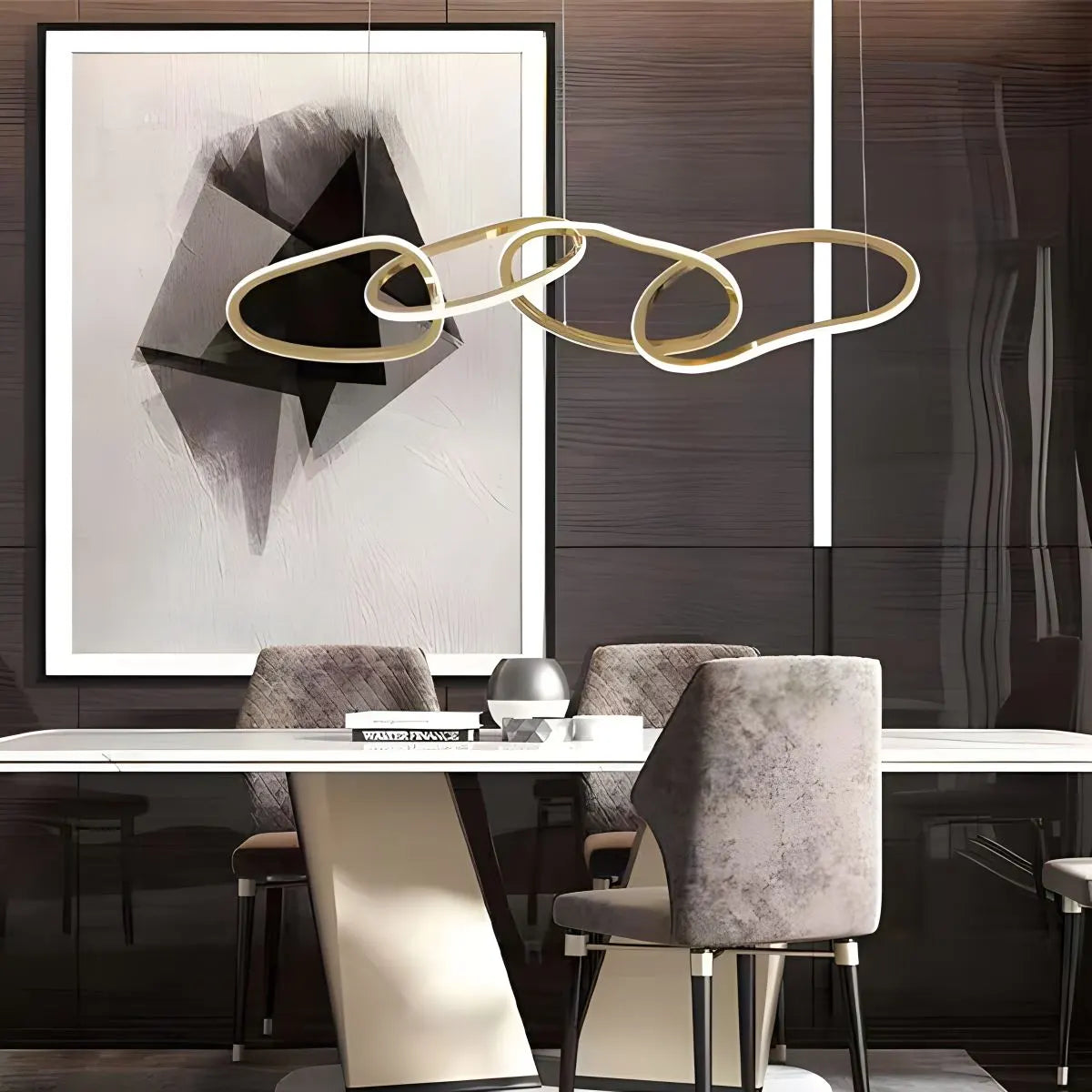 Feyran Modern Minimalist Ring Chandelier