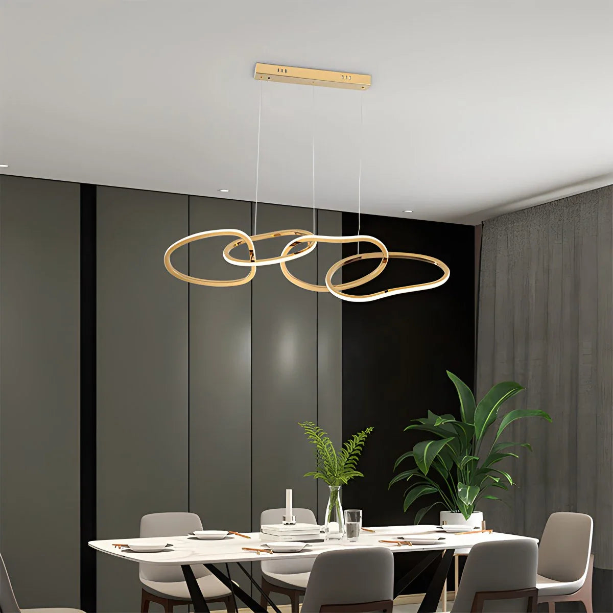Feyran Modern Minimalist Ring Chandelier