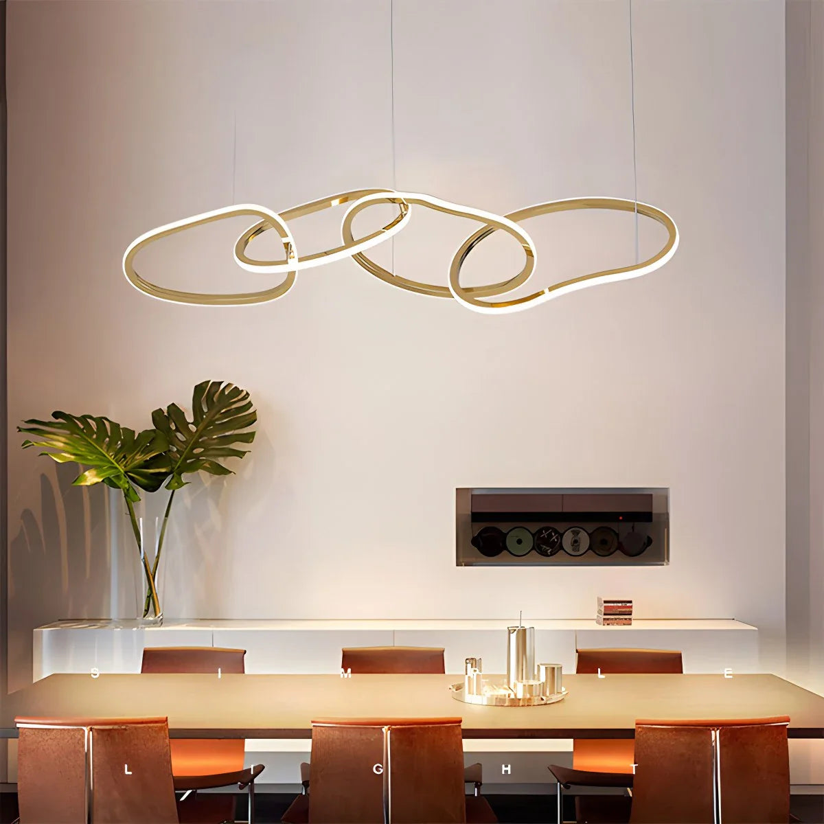 Feyran Modern Minimalist Ring Chandelier