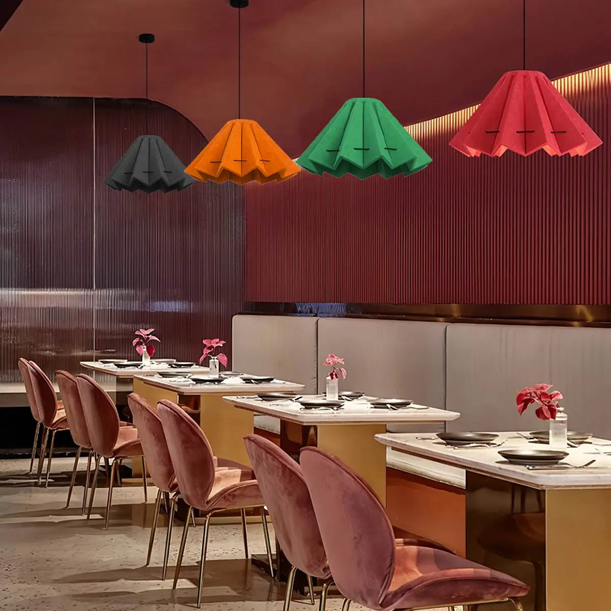Feyran Morning Glory Acoustic Pendant Light