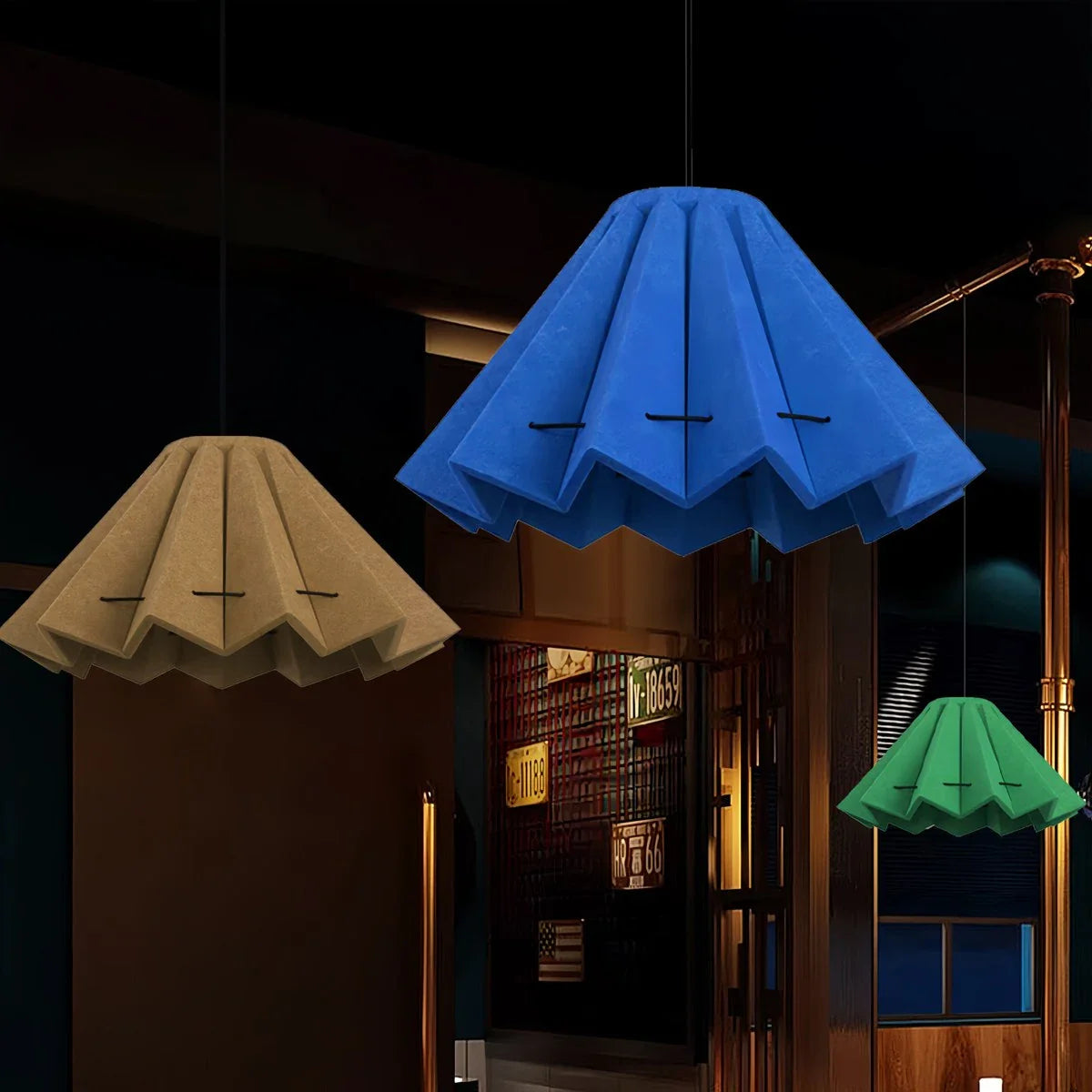 Feyran Morning Glory Acoustic Pendant Light