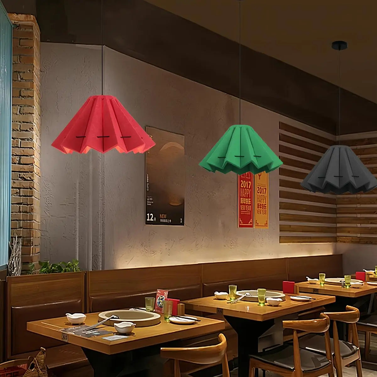Feyran Morning Glory Acoustic Pendant Light