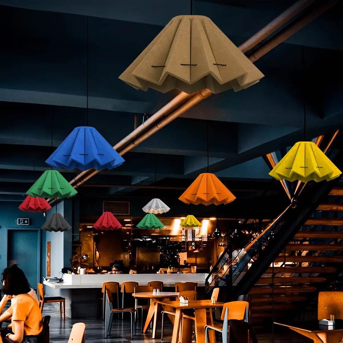 Feyran Morning Glory Acoustic Pendant Light