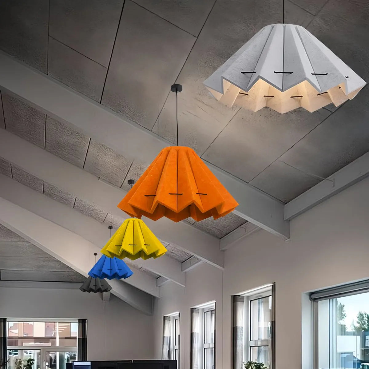 Feyran Morning Glory Acoustic Pendant Light