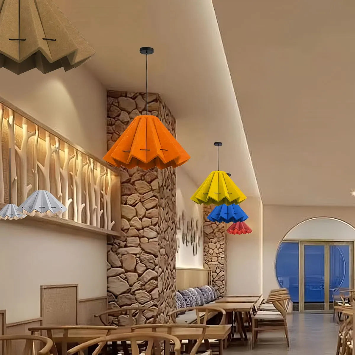 Feyran Morning Glory Acoustic Pendant Light
