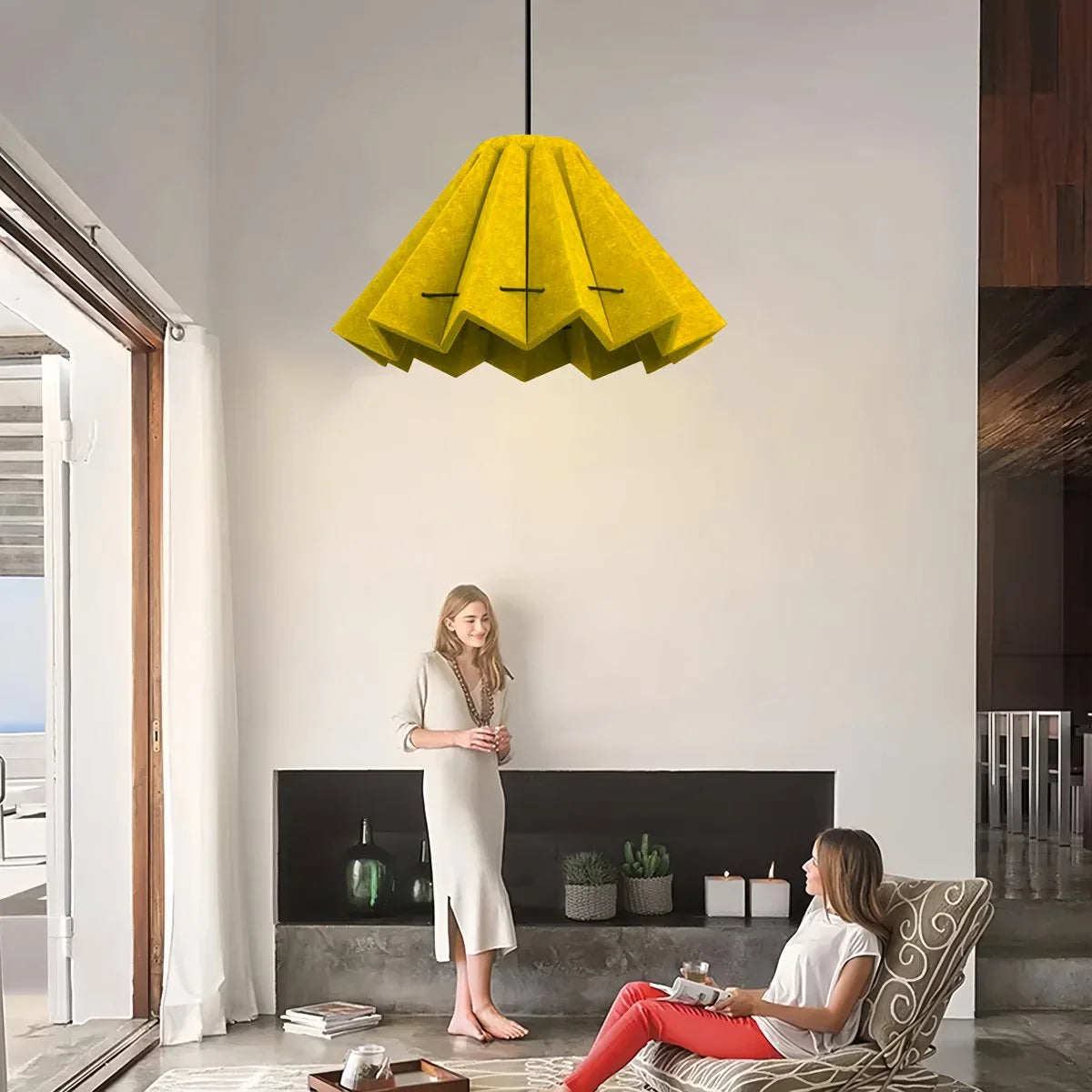 Feyran Morning Glory Acoustic Pendant Light