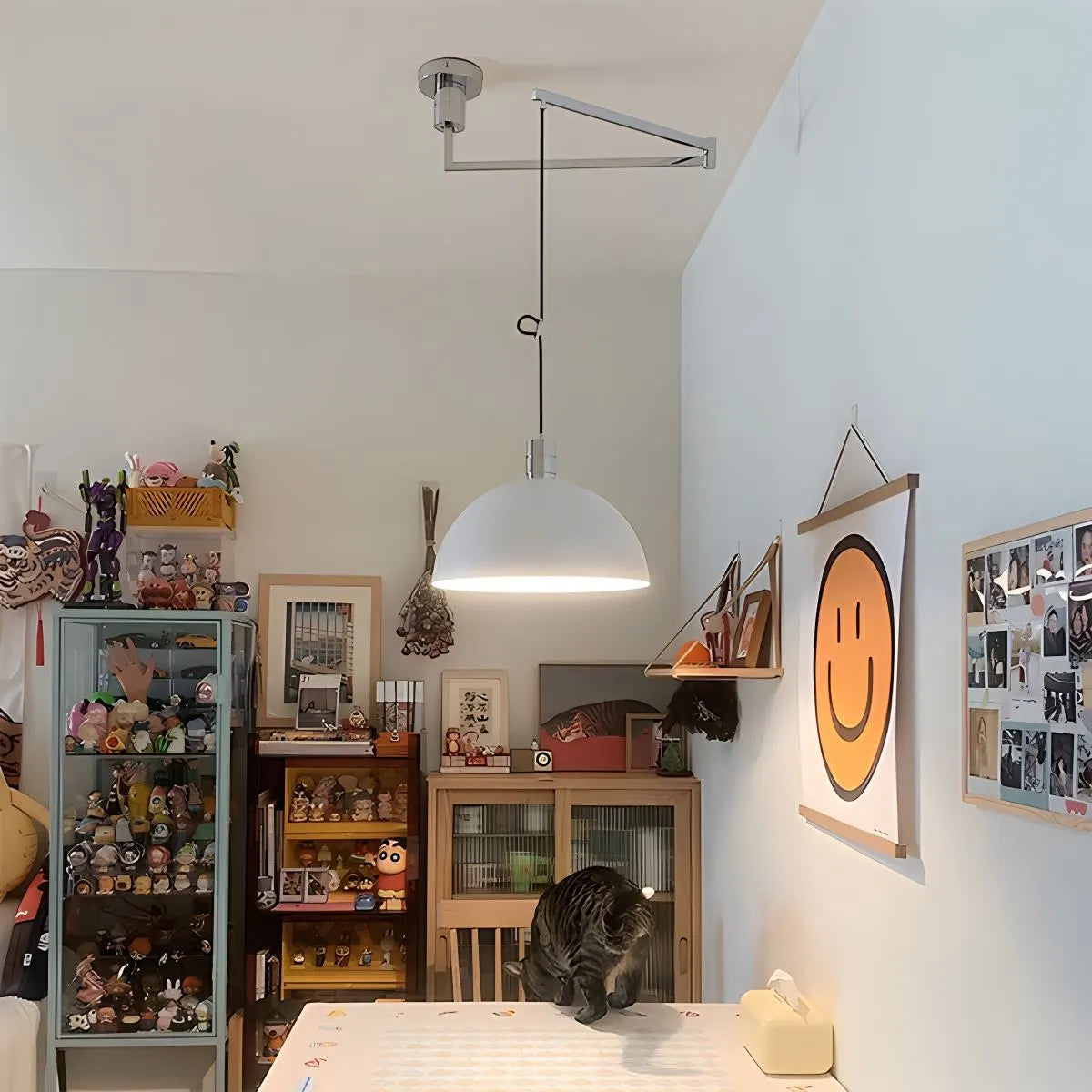 Feyran Bauhaus Creative Rocker Glass Pendant Light