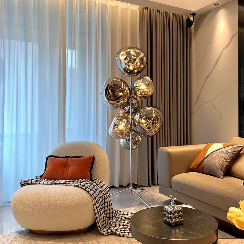 Feyran Multi-Light Melt Lava Floor Lamp