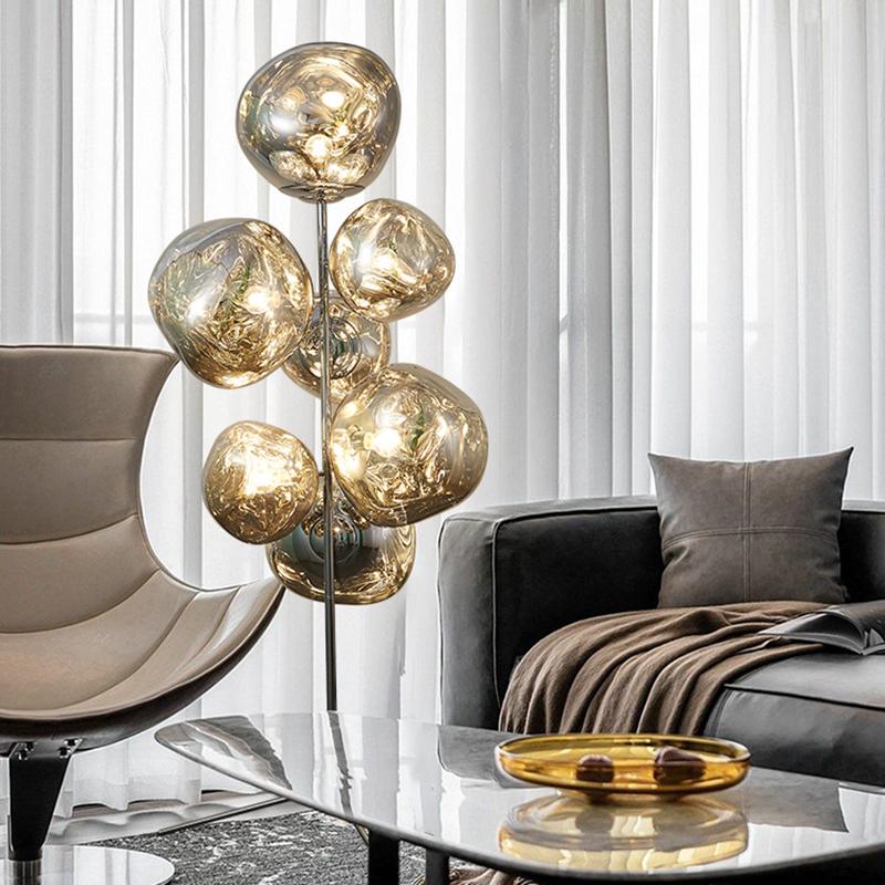 Feyran Multi-Light Melt Lava Floor Lamp