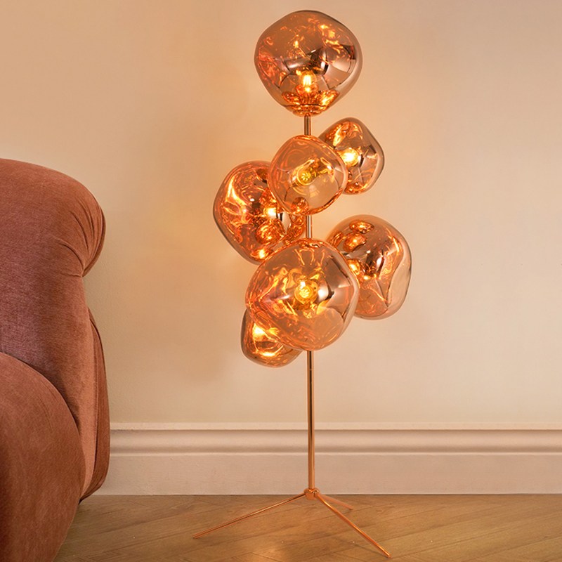 Feyran Multi-Light Melt Lava Floor Lamp