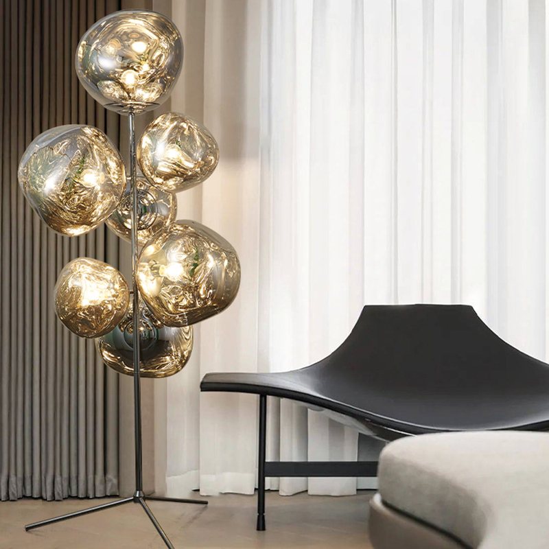 Feyran Multi-Light Melt Lava Floor Lamp