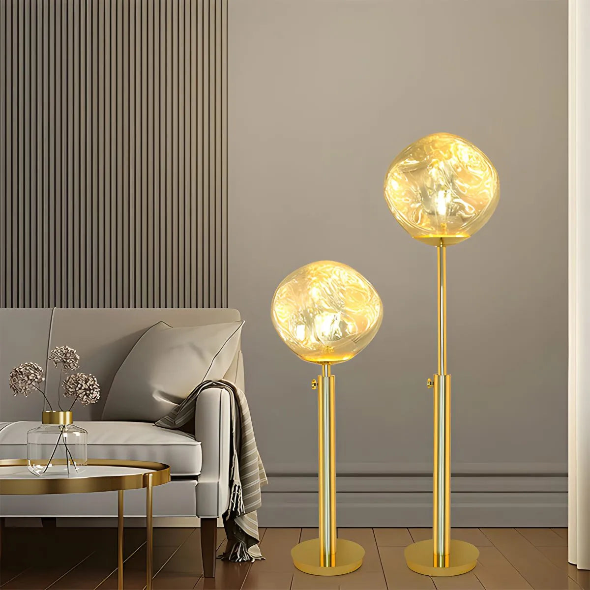 Feyran Multi-Light Melt Lava Floor Lamp