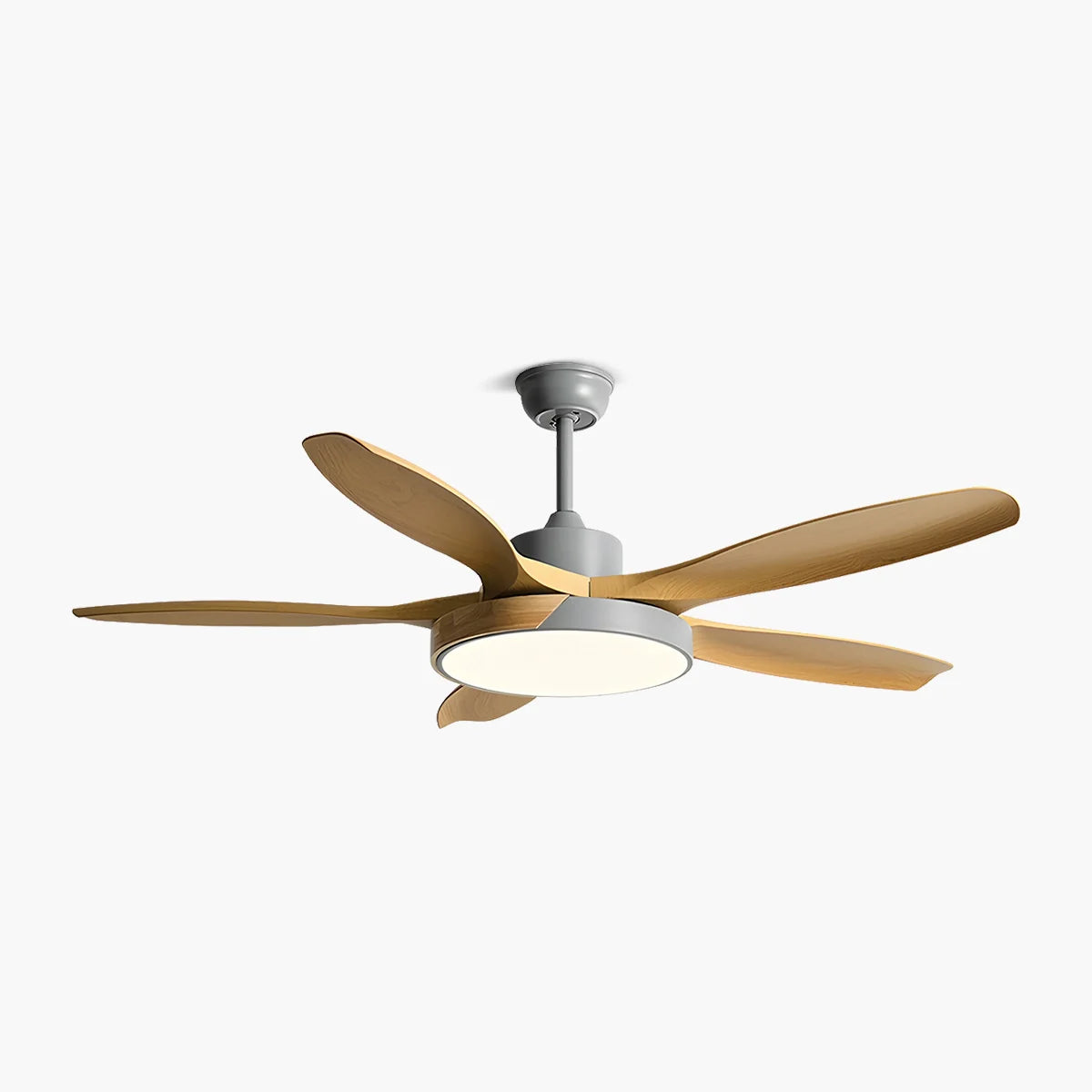 Feyran Nordic Living Room Ceiling Fan with Light