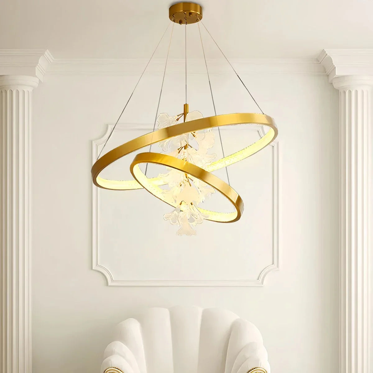 Feyran Nordic Light Luxury Ring Creative Chandelier