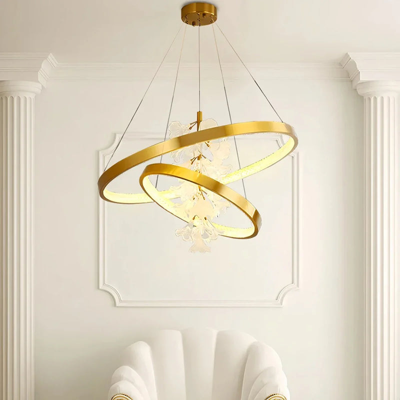 Feyran Nordic Light Luxury Ring Creative Chandelier