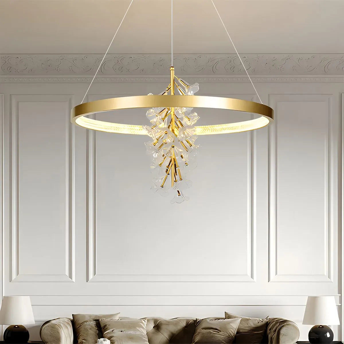 Feyran Nordic Light Luxury Ring Creative Chandelier