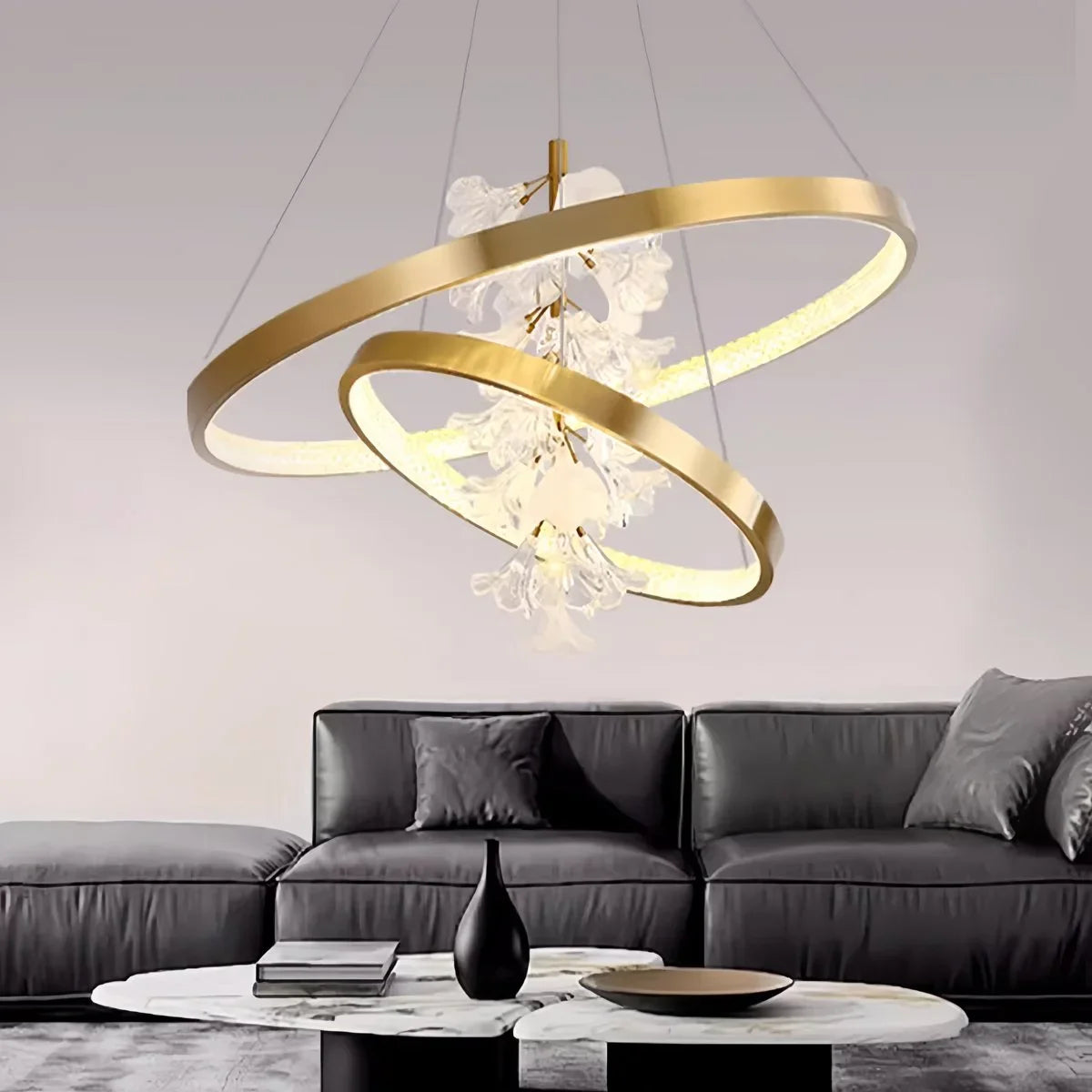 Feyran Nordic Light Luxury Ring Creative Chandelier