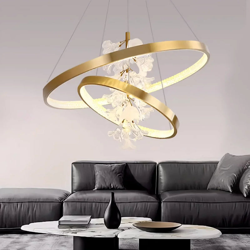 Feyran Nordic Light Luxury Ring Creative Chandelier