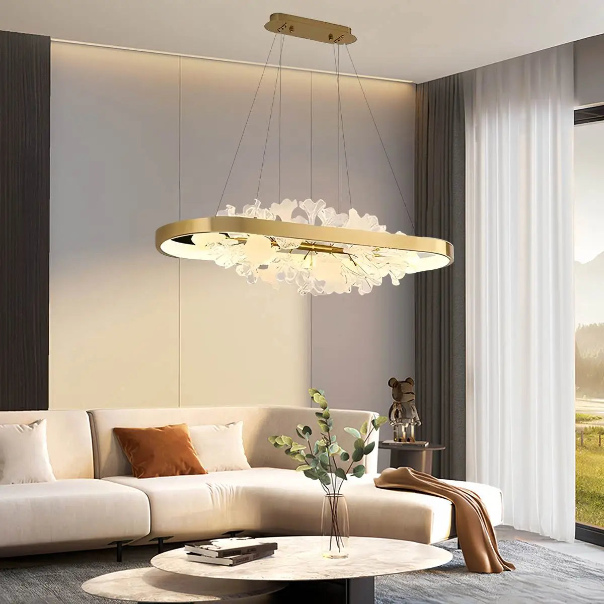 Feyran Nordic Light Luxury Ring Creative Chandelier
