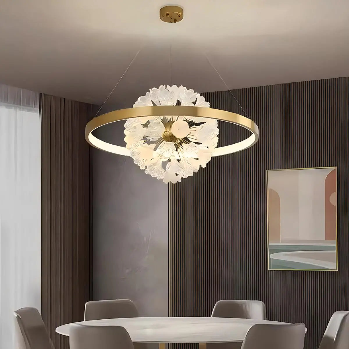 Feyran Nordic Light Luxury Ring Creative Chandelier