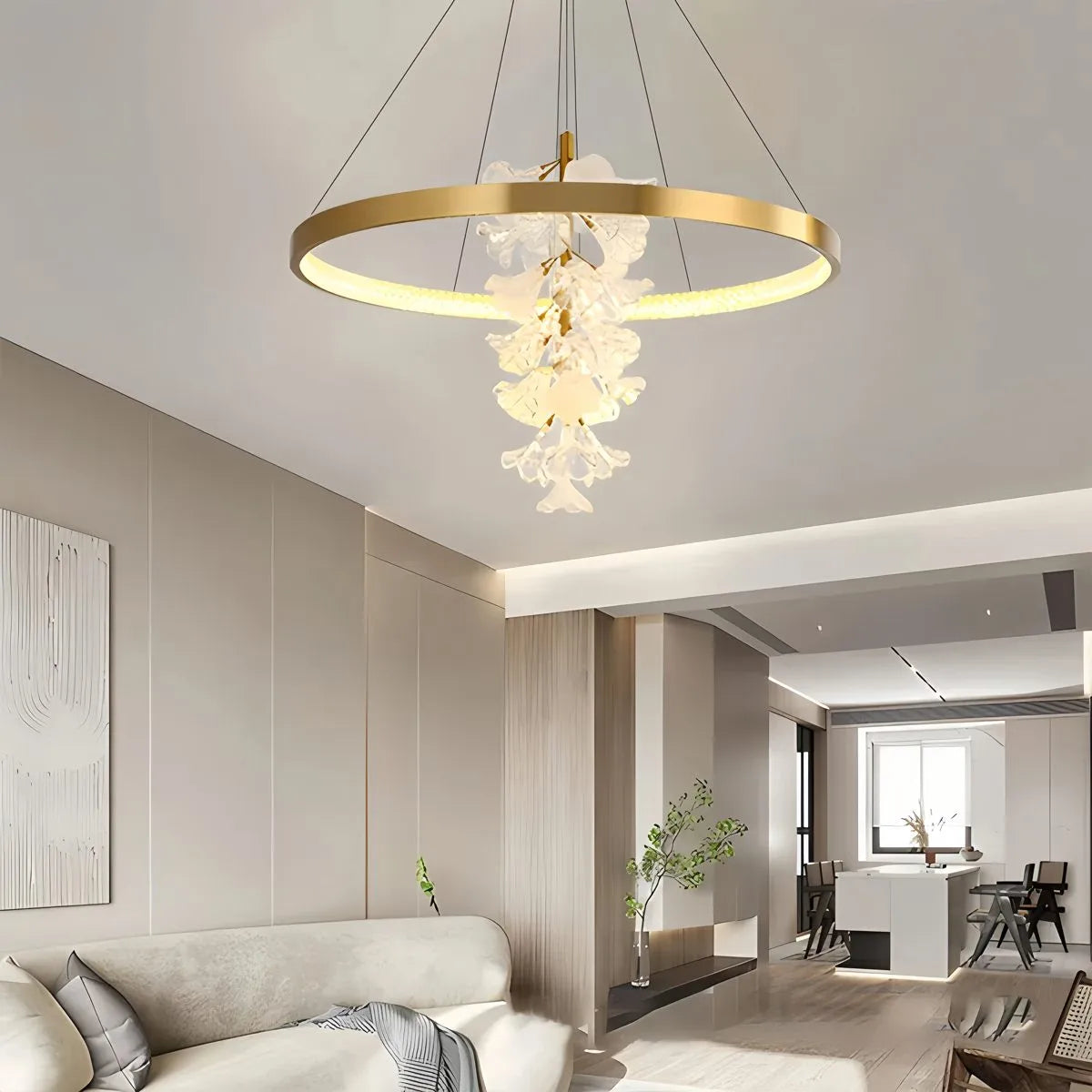 Feyran Nordic Light Luxury Ring Creative Chandelier