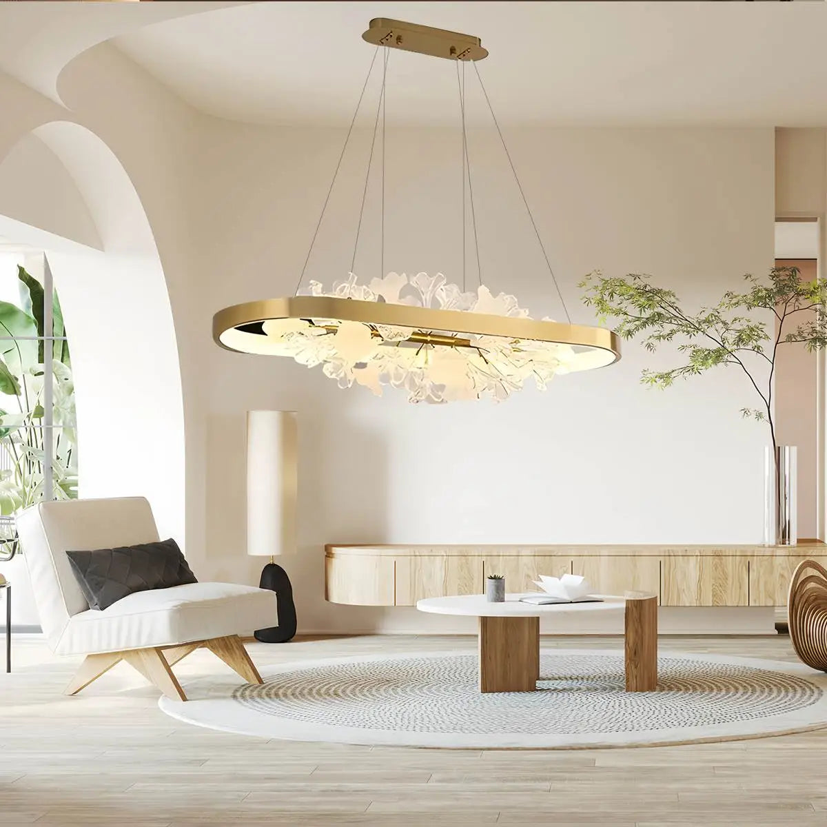 Feyran Nordic Light Luxury Ring Creative Chandelier