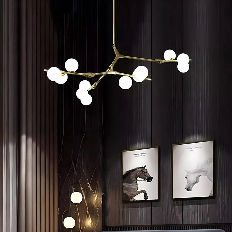 Feyran Nordic Magic Bean Chandelier for Dining Area