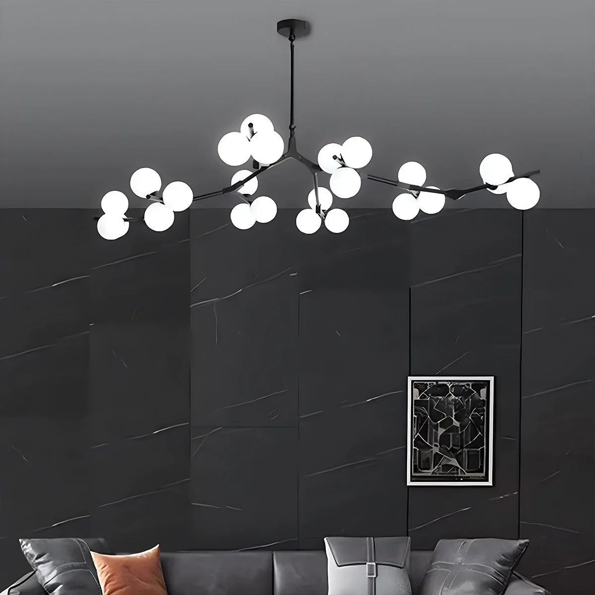 Feyran Nordic Magic Bean Chandelier for Dining Area