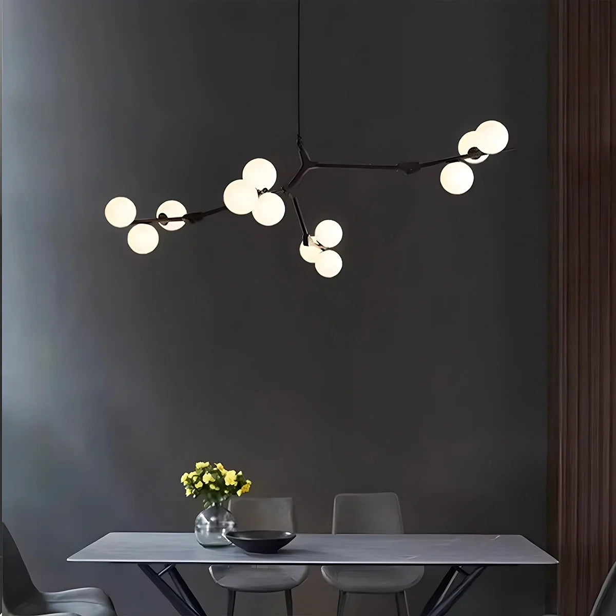 Feyran Nordic Magic Bean Chandelier for Dining Area