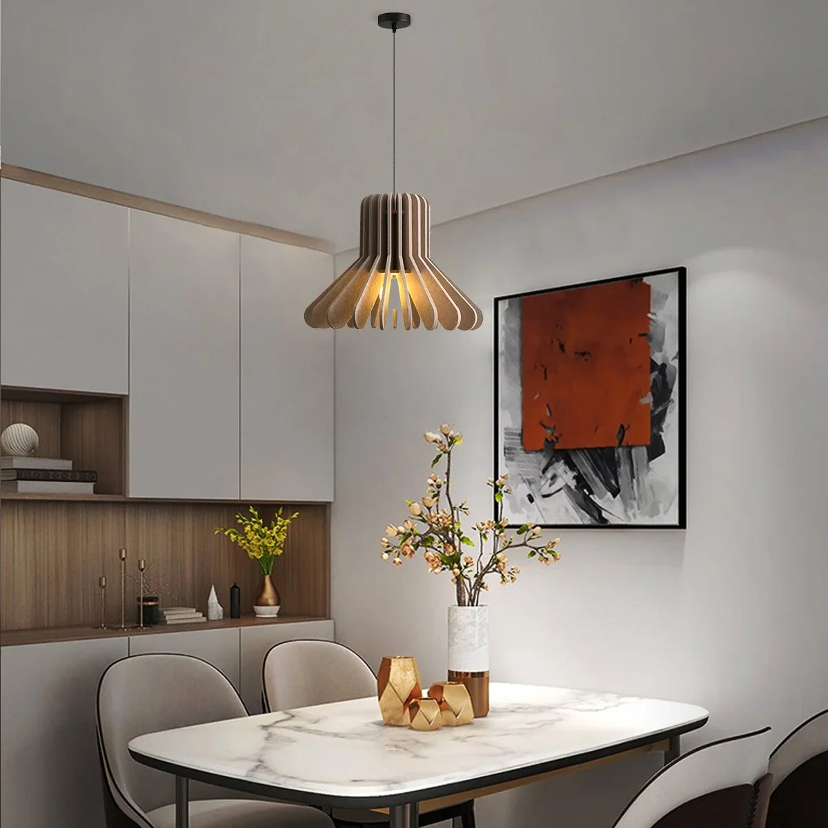 Feyran Nordic Octopus Felt Acoustic Pendant Light