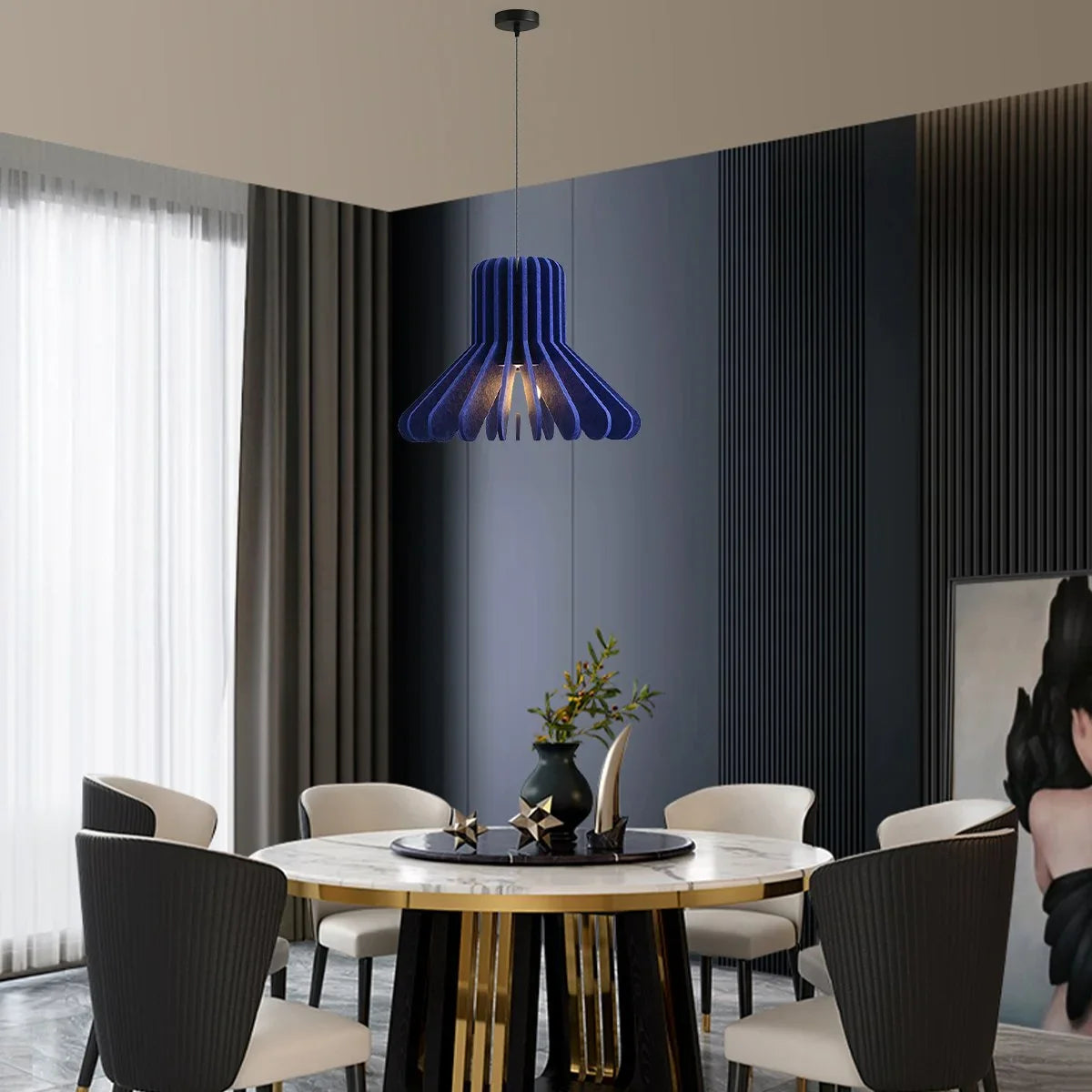Feyran Nordic Octopus Felt Acoustic Pendant Light