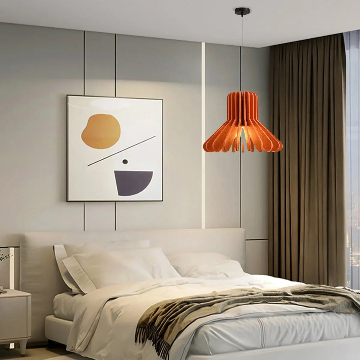 Feyran Nordic Octopus Felt Acoustic Pendant Light
